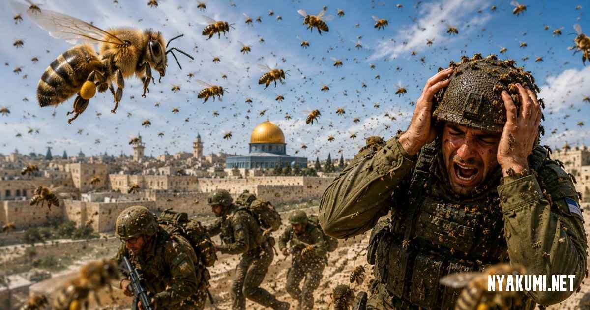 Israel Diserang Lebah 2026: Fakta Viral, Kronologi Lengkap dan Penjelasan Ahli